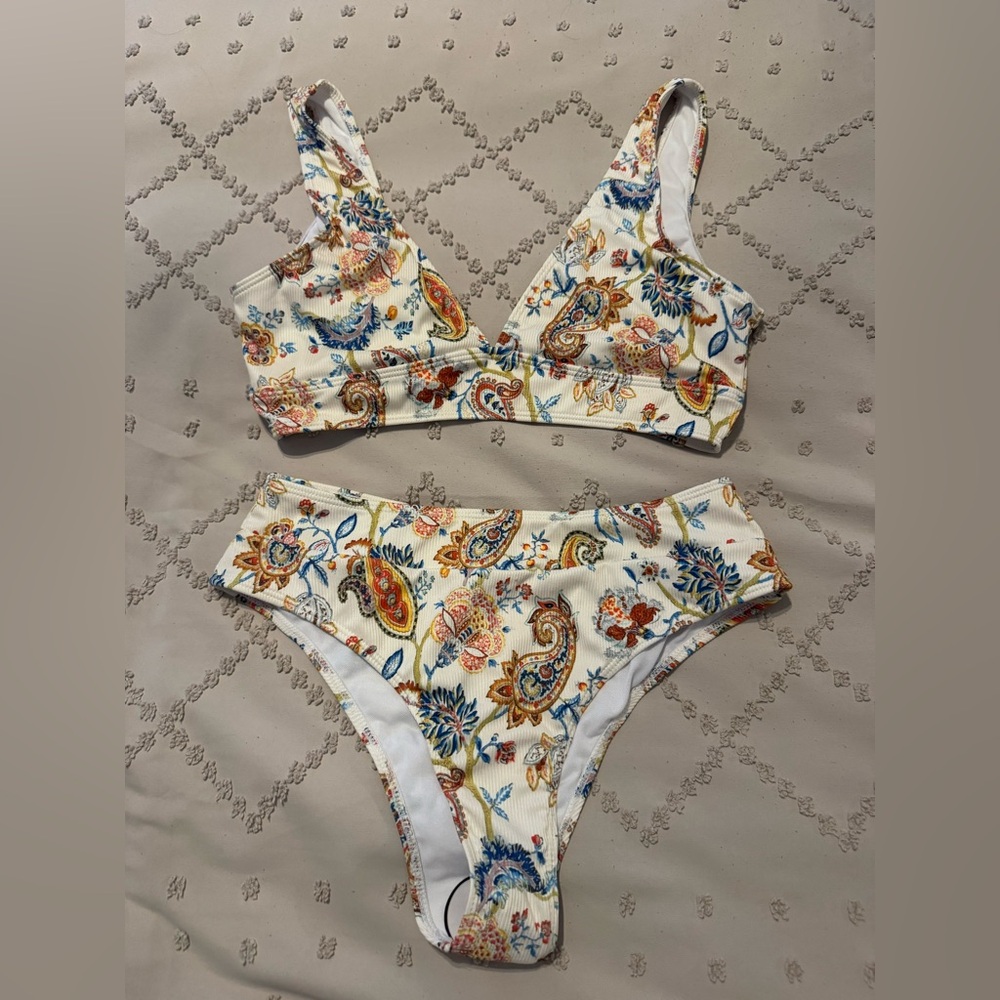 SHEIN Multicolor Floral Bikini